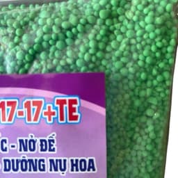 NPK 17-17-17 + TE bao 25kg, siêu nở gốc mai, phì gốc mai và cây kiểng 4