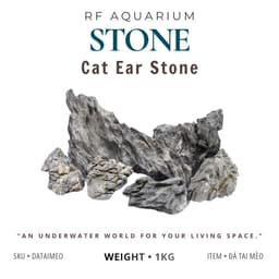 1kg Đá Tai Mèo Dùng Trang Trí Bể Cá, Setup Layout, Tiểu Cảnh Bể Thủy Sinh Nhiều Kích Thước 1