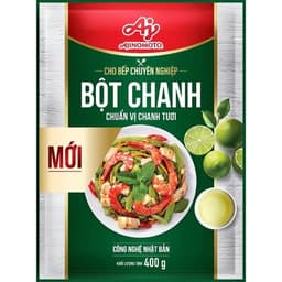CHÍNH HÃNG FULL VAT Bột chanh “Ajinomoto” 400g/Gói 4