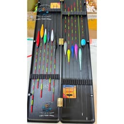 Combo 15 Phao Câu Đài Cao Cấp – 10 Phao Ngày, 5 Phao Đêm Siêu Nhạy, Kèm Hộp Đựng 44cm & Vỉ Pin 5
