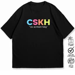 Áo Thun Chăm Sóc Khách Hàng Nghề Nghiệp Công Việc Công Sở Văn Phòng Câu Nói Hài Hước Form Oversize 5