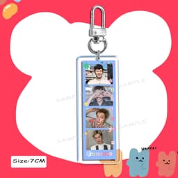 4 Photobooth Kpop CORTIS Keychain Acrylic SEONGHYEON KEONHO JUHOON JAMES MARTIN Accessories Key Ring Fun Merch 8