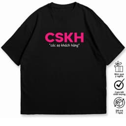 Áo Thun Chăm Sóc Khách Hàng Nghề Nghiệp Công Việc Công Sở Văn Phòng Câu Nói Hài Hước Form Oversize 4