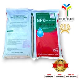 Phân Bón NPK 30-10-10 Hàn Quốc – Phân Tưới Tan Nhanh, Bung Đọt Mạnh, Xanh Lá Dày (Bao 25KG) 3
