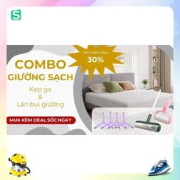 HM66563 Bộ 4 Kẹp giữ cố định Ga Giường Drap Chống Xê Dịch HM68 7