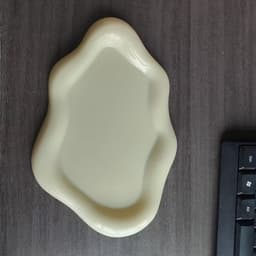 UUMIR Khay đựng đồ trang sức UUMIR, Tấm lưu trữ Mini bằng nhựa, Tấm trưng bày trang sức hình đám mây sang trọng nhẹ Đồng hồ / Lưu trữ chìa khóa 4