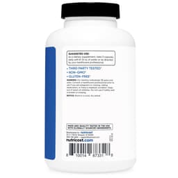 Nitric Oxide Nutricost 2250mg, 180 viên nang - 750mg mỗi viên, 60 khẩu phần 3