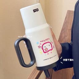 BÌNH GIỮ NHIỆT SIÊU XINH – ĐỐN TIM MỌI ÁNH NHÌN   Hình Hello Kitty ngọt ngào, màu sắc nhẹ nhàng apin 4