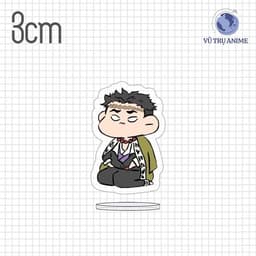 Mô hình, móc khóa KIMETSU NO YAIBA ver MẮT TRÒN Standee 3cm 5cm, làm quà tặng bạn bè, trang trí góc học tập, Treo balo 4