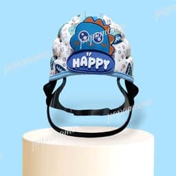 Nón Bảo Vệ Đầu Có Chắn Bụi Cho Bé - Mũ Bảo Hộ Trẻ Em - Mũ Bảo Vệ Đầu Bé Tập Ngồi Xe Có Tấm Chắn Bụi 3