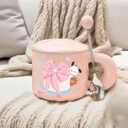 Cốc Sứ Có Nắp Kèm Thìa Pochacco Siêu Đáng Yêu ( Có Hộp Xinh Tặng Sinh Nhật ) em.shoppp 3