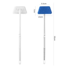Bàn Chải Đa Năng Nhà Tắm Tay Cầm Dài - Cọ Sàn, Vệ Sinh Bồn Tắm, Đường Ray Cửa & Góc Khuất 9