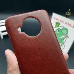 Ốp Lưng Nokia 8.3 5G Da PU Phối 2 Màu Sọc Chỉ 6