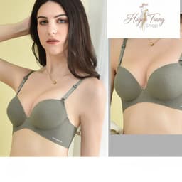 Áo Ngực Nữ Đúc Su Không Gọng Nâng Ngực Mềm Mại Thoáng Mát DAN L&U A26 4