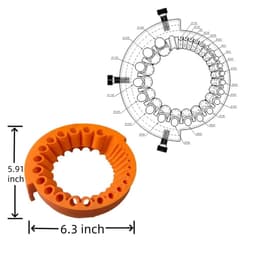 Máy mài mũi khoan hiệu suất cao, phù hợp cho các bit khoan 2 đến 13mm, phù hợp cho máy mài góc 115/125 6