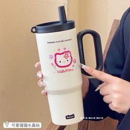 BÌNH GIỮ NHIỆT SIÊU XINH – ĐỐN TIM MỌI ÁNH NHÌN   Hình Hello Kitty ngọt ngào, màu sắc nhẹ nhàng apin 9