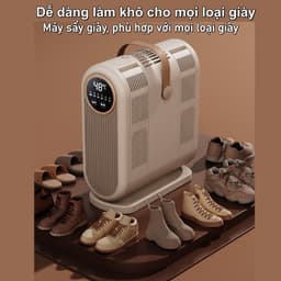 Allieuka-Máy sấy giày khử mùi đa năng Home,4 lá khử trùng bằng tia UV, thiết kế gập gọn tiện lợi 6