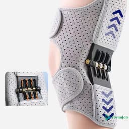 Nẹp hỗ trợ khớp đầu gối YosunJon mới với lò xo điều chỉnh, chống trượt và thoáng khí. 7
