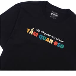 Áo Thun Sống Như Cô Tấm, Tấm Quan Đeo Câu Nói Hài Hước, Vui Nhộn Công Sở. Form Oversize 100% Cotton 2