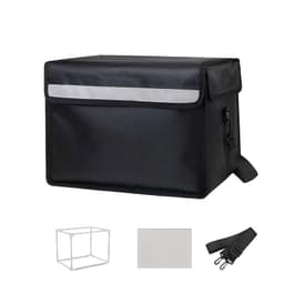 🔥Túi giữ nhiệt giao hàng 22L 32L 48L 62L bền bỉ, chống thấm nước gồm dây đeo vai túi chống nước 6