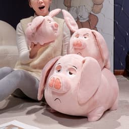 Gấu Bông Dumb Dễ Thương Nezha Mount Flying Pig Soothing Doll Quà Tặng Sinh Nhật Nữ 2026 nhà Miu Gấu Xinh 4