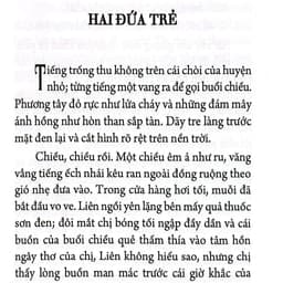 Sách - Hai đứa trẻ - Tác giả: Thạch Lam 3