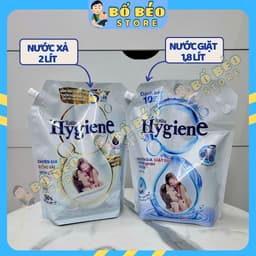 Combo Tiết Kiệm Nước Giặt Hygiene Và Nước Xả Vải Hygiene Sạch Sâu, Thơm Lâu, Khử Mùi 4