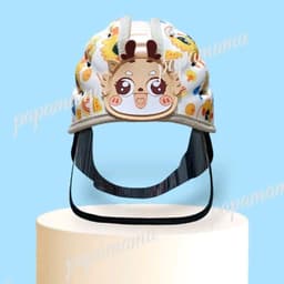 Nón Bảo Vệ Đầu Có Chắn Bụi Cho Bé - Mũ Bảo Hộ Trẻ Em - Mũ Bảo Vệ Đầu Bé Tập Ngồi Xe Có Tấm Chắn Bụi 5