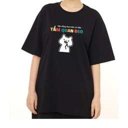 Áo Thun Sống Như Cô Tấm, Tấm Quan Đeo Câu Nói Hài Hước, Vui Nhộn Công Sở. Form Oversize 100% Cotton 3