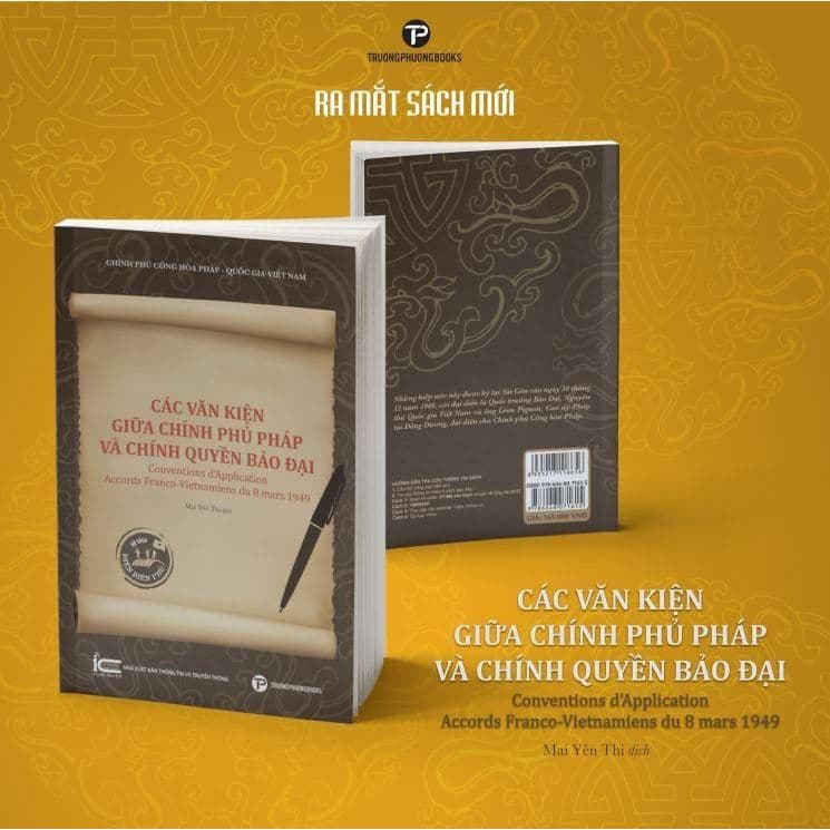 Sách - Các văn kiện giữa chính phủ Pháp và chính quyền Bảo Đại