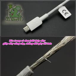 [ZIN THEO MÁY] Cáp Sạc Nhanh Micro USB 2A 18W dài 1m ZIN Chính Hãng Tương Thích Quick Charge 2.0 Huawei/ HONOR/ Android 9