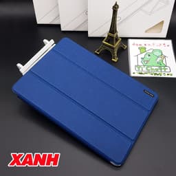 [Chính Hãng DUX DUCIS] Bao Da iPad PRO 12.9" 2020/ M1 2021/ M2 2022 DOMO Series Khay Dẻo Vải Jean Có Khay Bút 7