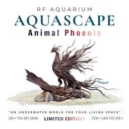 Limited | Layout Thuỷ Sinh Phượng Hoàng | Nghệ Thuật Điêu Khắc Gỗ Lũa Điểm Nhấn Đẳng Cấp | RF Aquarium 1
