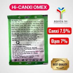 Phân Bón Lá Canxi OMEX CALMAX HICANXI – Chống Thối Trái, Nứt Trái, Cứng Trái (Gói 10ml) 3
