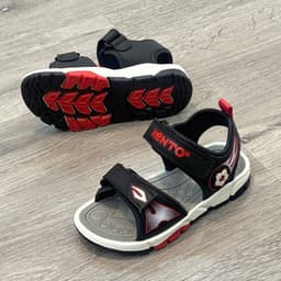 Giày Sandal bé trai  VNXK KENTO từ 3 - 12 tuổi quai hậu kiểu dán thể thao trẻ em đi học 7