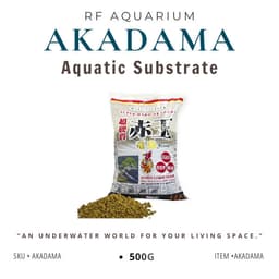 500g Phân nền thuỷ sinh Akadama Nhật Bản dùng trồng cây bán cạn, sen đá, setup bể cá thủy sinh 1