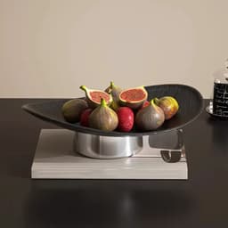 Khay đựng trái cây DESPITEGO, Tấm trưng bày trang sức hạt gỗ giả đa năng, Bộ đồ ăn INS Ánh sáng đơn giản Phong cách sang trọng Tấm trang trí hình bầu dục Tiệc cưới 4