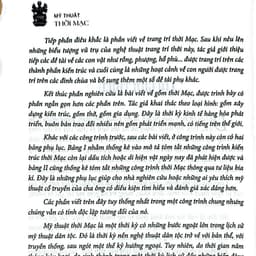 Mỹ Thuật Thời Mạc - Tác giả: Nguyễn Tiến Cảnh, Nguyễn Du Chi, Trần Lâm, Nguyễn Bá Vân 5