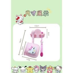 Cốc đánh răng kèm bàn chải các nhân vật hoạt hình , siêu cute,Đáng yêu 8