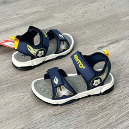 Giày Sandal bé trai  VNXK KENTO từ 3 - 12 tuổi quai hậu kiểu dán thể thao trẻ em đi học 9