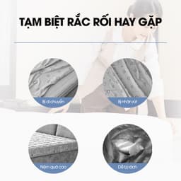 Bộ 4 cái kẹp chống trượt ga trải giường drap và vỏ chăn LADOHOME D1863, kẹp cố định góc chăn bông ga giường 4