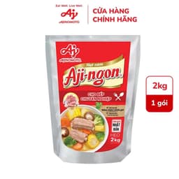 CHÍNH HÃNG FULLVAT nguyên thùng 6 gói Hạt Nêm Aji-ngon Heo Gói 2kg 2