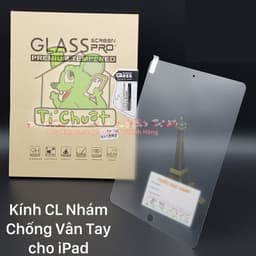 [Nhám Chống Vân Tay] Kính CL iPad Mini 1/ Mini 2/ Mini 3 Cường Lực Matte Mờ Chống Chói 4