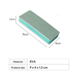 🏵️🏵️Cục tẩy cặn canxi bể cá thuật đa năng xốp tẩy cặn can xi bể cá hồ cá Không cóhư hại nào đối với kính Tẩy đánh bóng 9