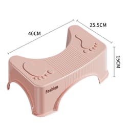 Ghế Gác Kê Chân GoMarket Nhựa PP Hỗ Trợ Tư Thế Đi Toilet Khoa Học, Chống Táo Bón Hiệu Quả Ghế Ngồi Nhà Tắm 9