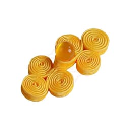 COMBO 5C Nút Tàu VÂN MÂY TAM XOẮN Cổ Trang Phụ Kiện Thêu Tay May Áo Sườn Xám Trung Hoa Hán Phục 5