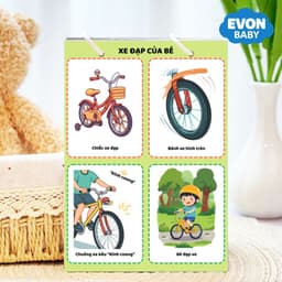 Thẻ Flash EVON BABY dạy bé tập nói - Bé Tập Miêu Tả Theo Tranh 7