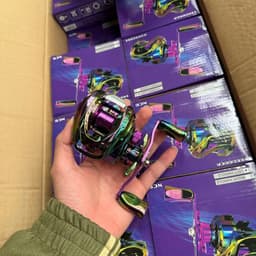 Máy ngang câu lure XC titan - dòng máy đẹp, sang 4