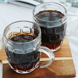 Bộ 6 Ly Thủy Tinh Có Quai 316 Dung Tích 375ML 7