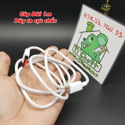 [ZIN Bóc Máy] Cáp Sạc Nhanh Xia0mi 6A Mi Turbo/ Hyper Charge 55W 67W 90W 120W USB Type-C Lõi Cam Chính Hãng 3
